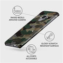 Tropical Green Camo - Samsung Galaxy S9 Case 3