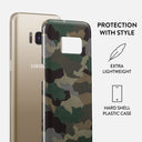 Tropical Green Camo - Samsung Galaxy S8 Case 2