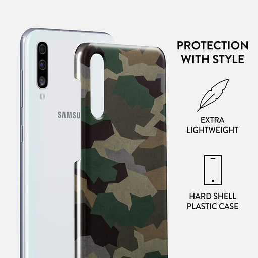 Tropical Green Camo - Samsung Galaxy A50 Case 2