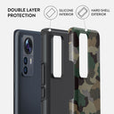 Tropical Green Camo - Xiaomi 12 Pro Case 2