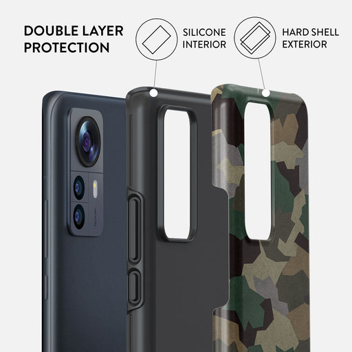Tropical Green Camo - Xiaomi 12 Pro Case 2