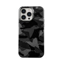 Night Black Camouflage - iPhone 14 Pro Max Case
