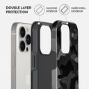 Night Black Camouflage - iPhone 14 Pro Max Case 6