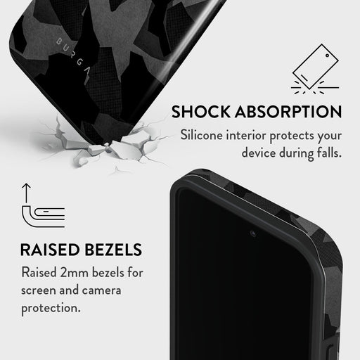Night Black Camouflage - iPhone 14 Pro Max Case 8