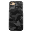 Night Black Camouflage - iPhone SE (2020) Case 5
