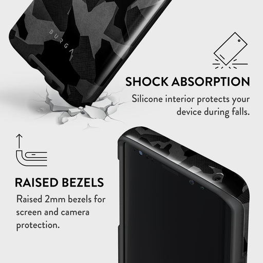 Night Black Camouflage - Samsung Galaxy S8 Case 8