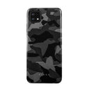 Night Black Camouflage - Samsung Galaxy A22 5G Case