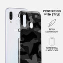 Night Black Camouflage - Samsung Galaxy A40 Case 2