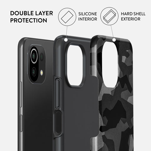 Night Black Camouflage - Xiaomi 11 Lite 5G NE Case 2