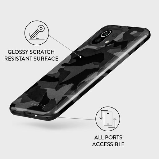 Night Black Camouflage - Xiaomi 11 Lite 5G NE Case 3