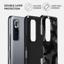 Night Black Camouflage - Xiaomi Redmi Note 10 Pro Case 2