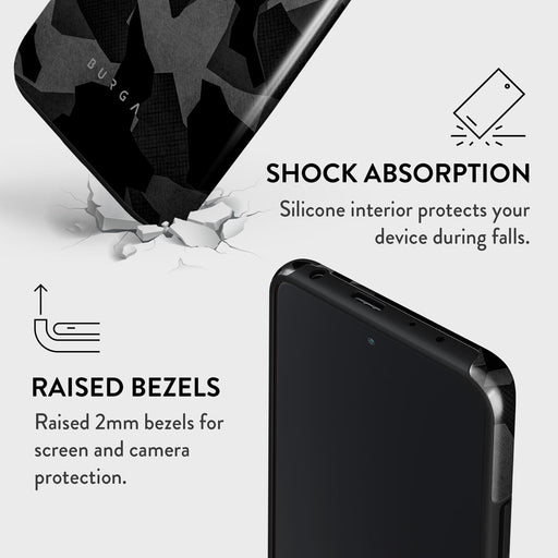 Night Black Camouflage - Xiaomi Redmi Note 10 Pro Case 4