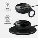 Night Black Camouflage - Samsung Galaxy Buds 2 Case 3