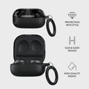 Night Black Camouflage - Samsung Galaxy Buds 2 Case 4