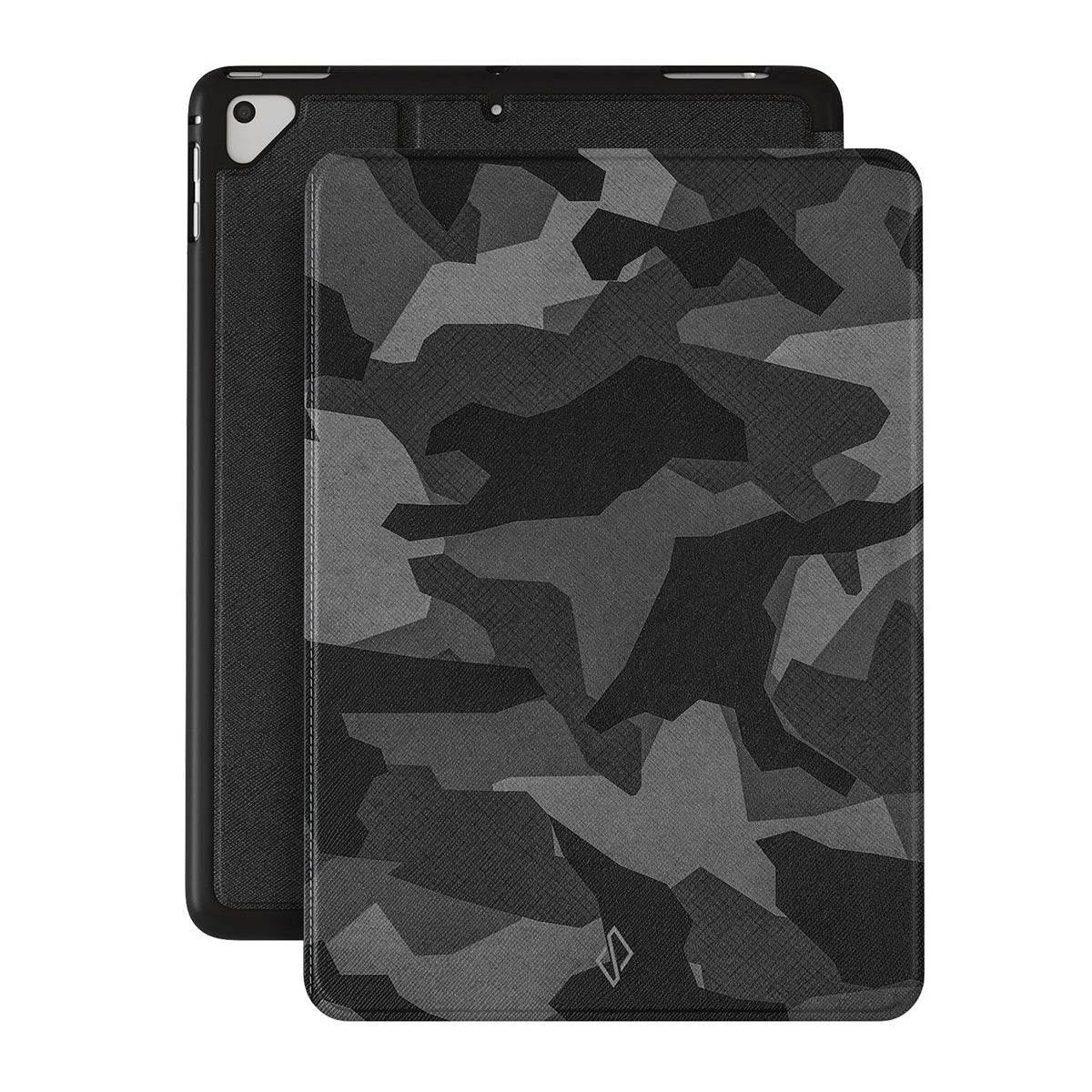 Night Black Camouflage - iPad 9.7 (6th/5th Gen) Case | BURGA