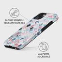 Pink Beach - Mosaic iPhone 14 Case 7