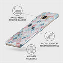 Pink Beach - Mosaic Samsung Galaxy S8 Case 3