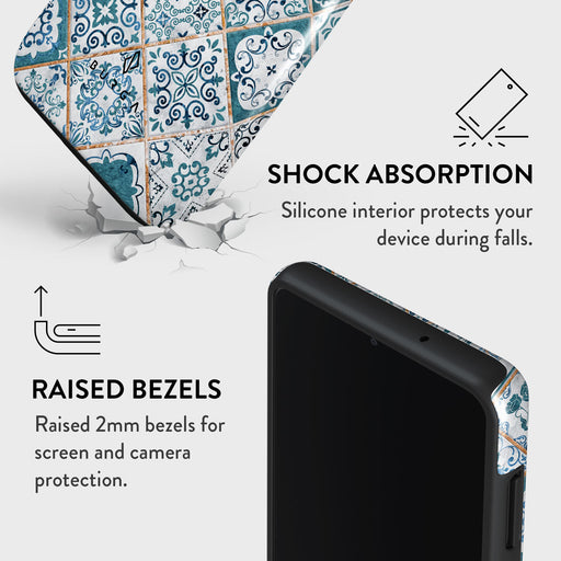 Tropical Oasis - Ornament Samsung Galaxy S21 FE Case 4