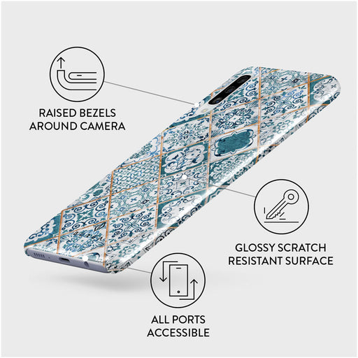 Tropical Oasis - Ornament Samsung Galaxy A50 Case 3