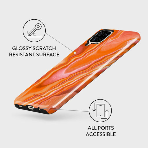 Retro Glow - Samsung Galaxy A12 4G Case 3