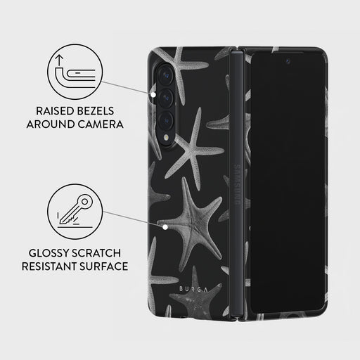 Midnight Ocean - Samsung Galaxy Z Fold 3 Case 3