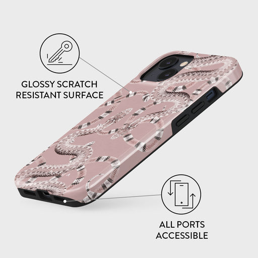 Poolside Glam - Snakes iPhone 13 Mini Case 7
