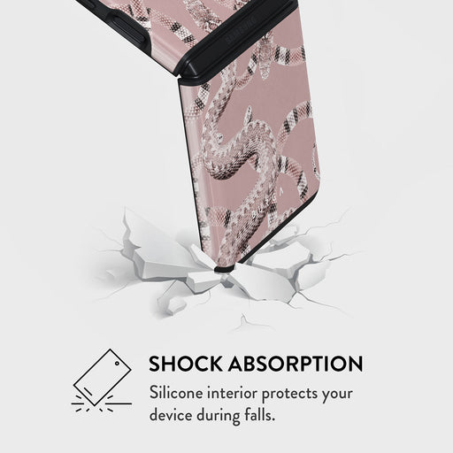 Poolside Glam - Snakes Samsung Galaxy Z Flip 3 Case 4