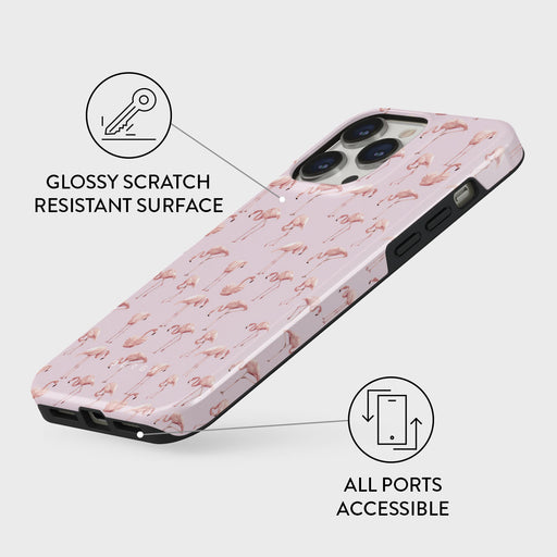 Nostalgic Pink - Flamingos iPhone 13 Pro Case 7