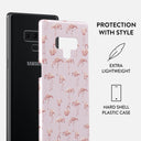 Nostalgic Pink - Flamingos Samsung Galaxy Note 9 Case 2