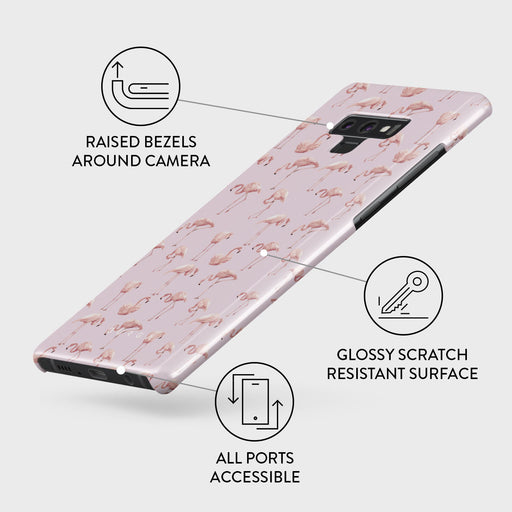 Nostalgic Pink - Flamingos Samsung Galaxy Note 9 Case 3