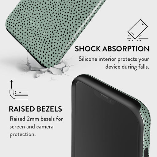Mint Gelato - Dots iPhone 12 Pro Case 8