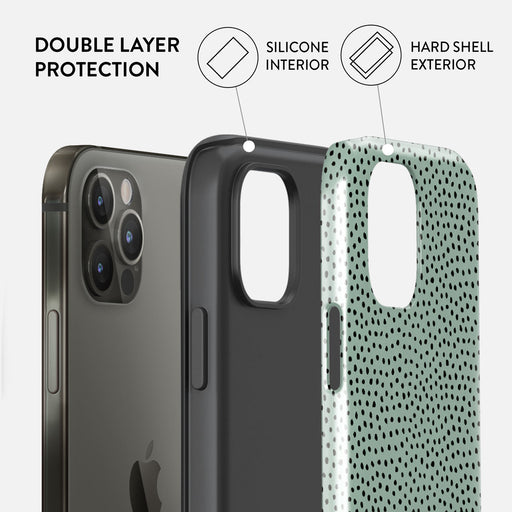 Mint Gelato - Dots iPhone 12 Pro Case 6