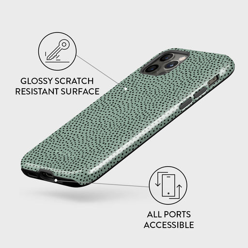 Mint Gelato - Dots iPhone 12 Pro Case 7