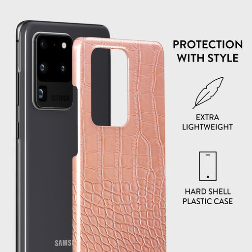Pink Croco - Samsung Galaxy S20 Ultra 4G / 5G Case 2