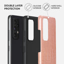 Pink Croco - Samsung Galaxy A72 4G / 5G Case 6