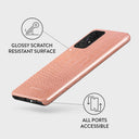Pink Croco - Samsung Galaxy A72 4G / 5G Case 7