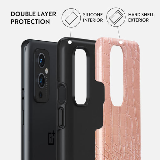 Pink Croco - OnePlus 9 Case 2