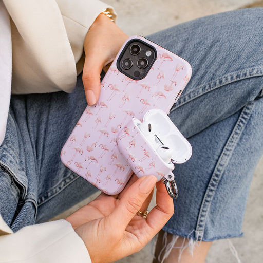 Nostalgic Pink - Flamingos Samsung Galaxy S22 Ultra Case 26