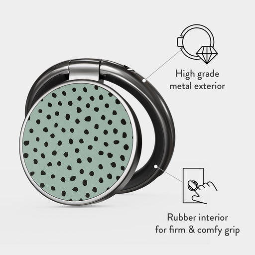 Mint Gelato - Dots Ring Holder 2