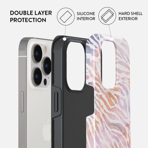 Sultry July - Zebra iPhone 14 Pro Case 6