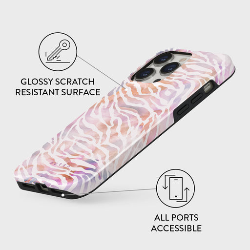 Sultry July - Zebra iPhone 14 Pro Case 7