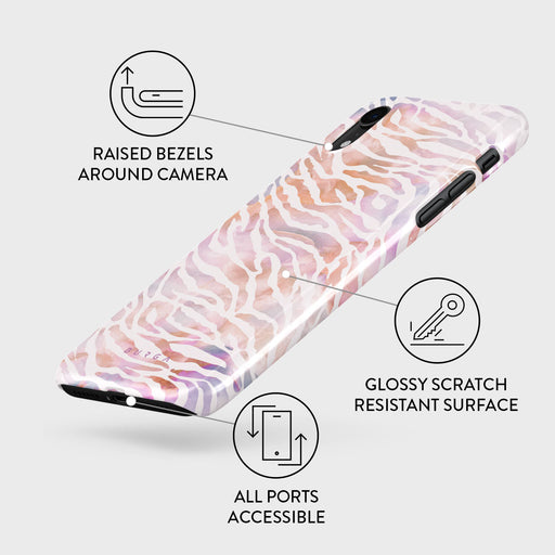 Sultry July - Zebra iPhone XR Case 3