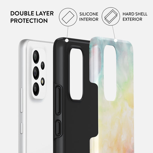 New Flame - Rainbow Samsung Galaxy A73 Case 2