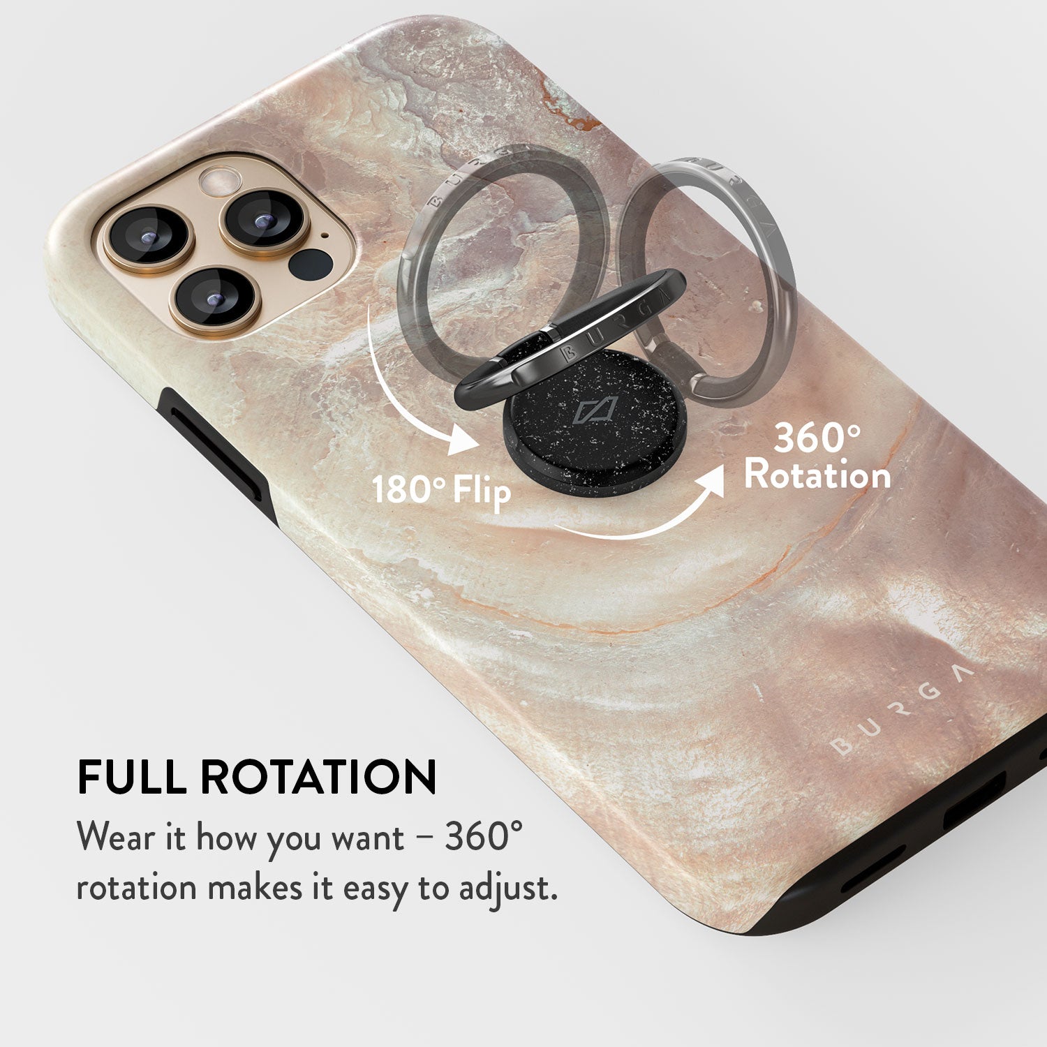 iPhoneアクセサリー BURGA | iPhone14 Pro Case & Ring Holder Amazon.com: BURGA Phone Ring Stand and Phone Case Compatible