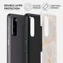 Vanilla Sand - Marble Samsung Galaxy S20 FE 4G / 5G Case 6