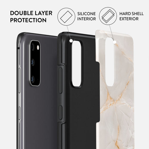 Vanilla Sand - Marble Samsung Galaxy S20 FE 4G / 5G Case 6