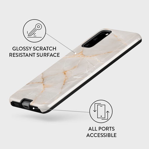 Vanilla Sand - Marble Samsung Galaxy S20 FE 4G / 5G Case 7