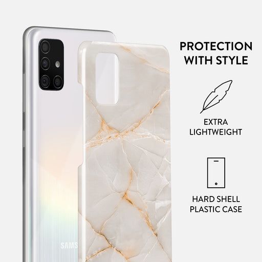 Vanilla Sand - Marble Samsung Galaxy A71 4G Case 2