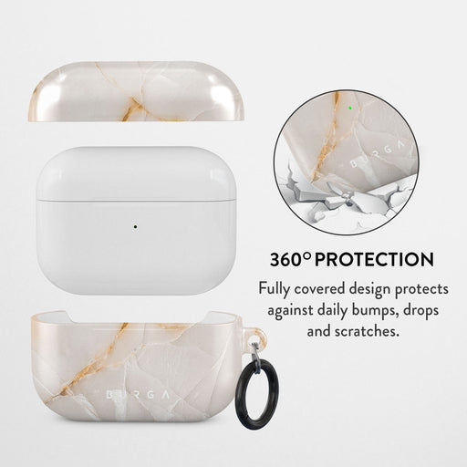 Vanilla Sand - Marble AirPods Pro Case 2
