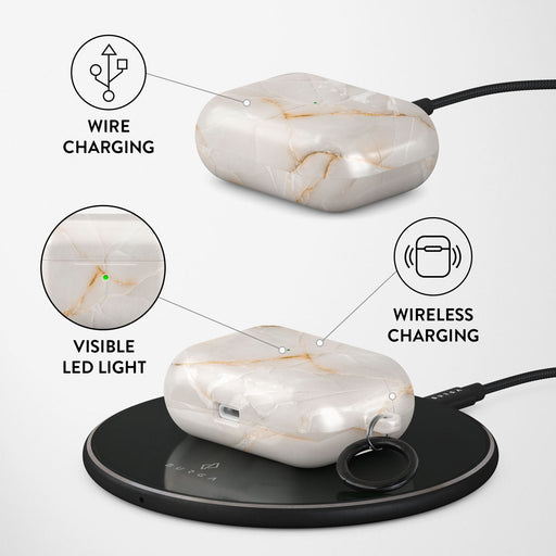 Vanilla Sand - Marble AirPods Pro Case 3
